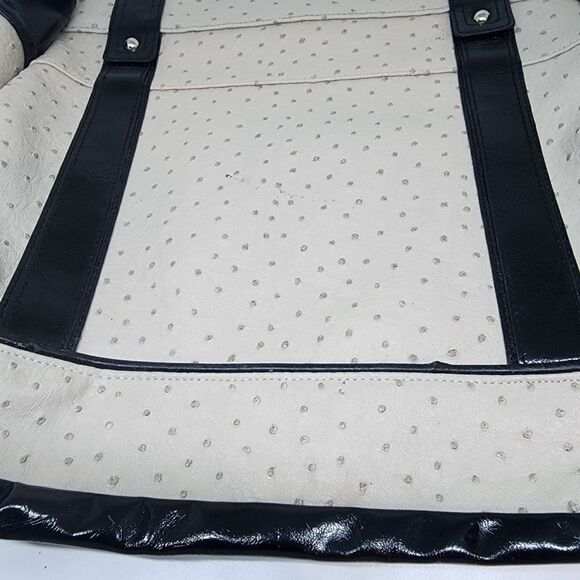 Miche Lacy Prima Cream & Black Faux Leather Shell - Picture 5 of 6